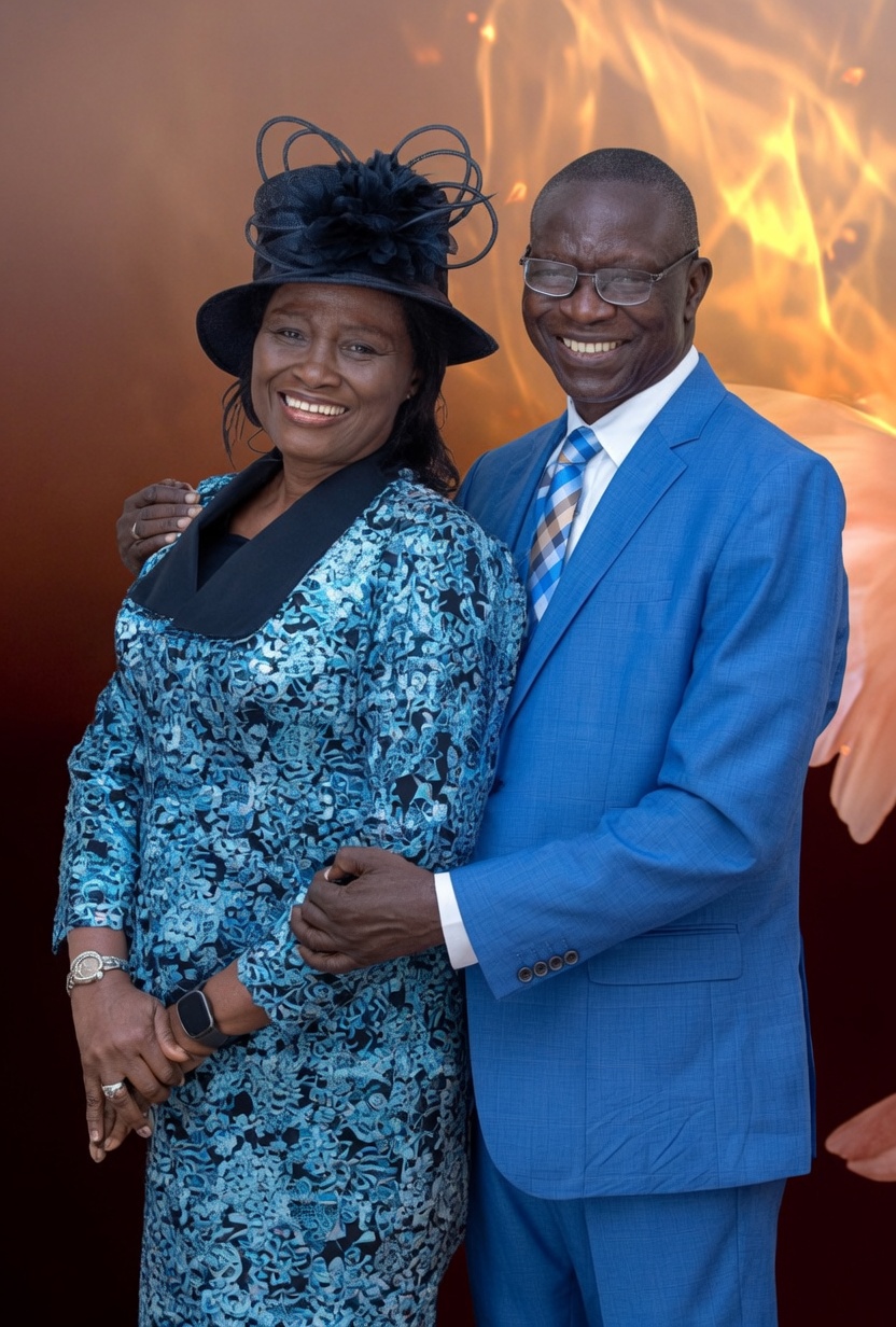 Archbishop Francis Wale Oke and Rev Dr Victoria Tokunbo Oke